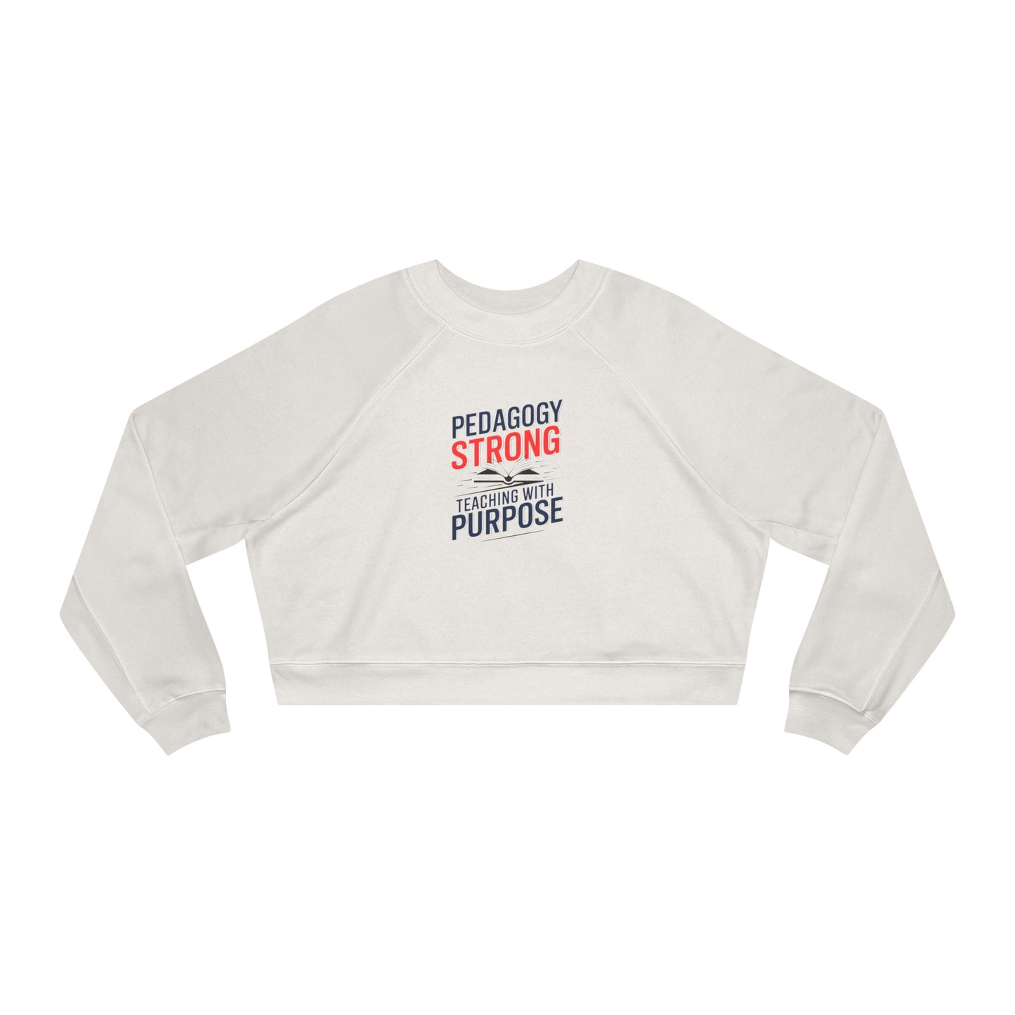 Teaching with Purpose Women's Cropped Fleece Pullover