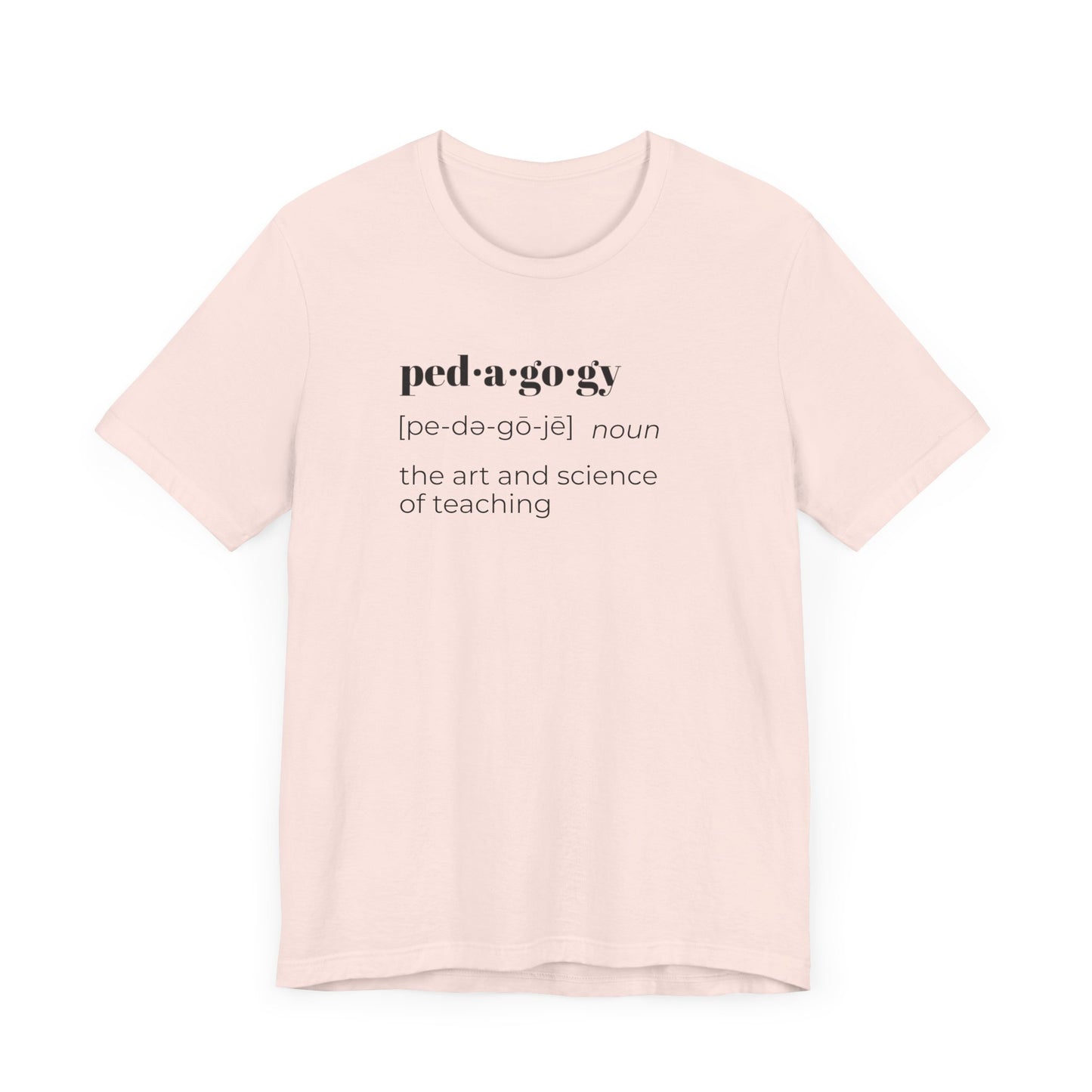 Pedagogy Definition Short Sleeve Tee