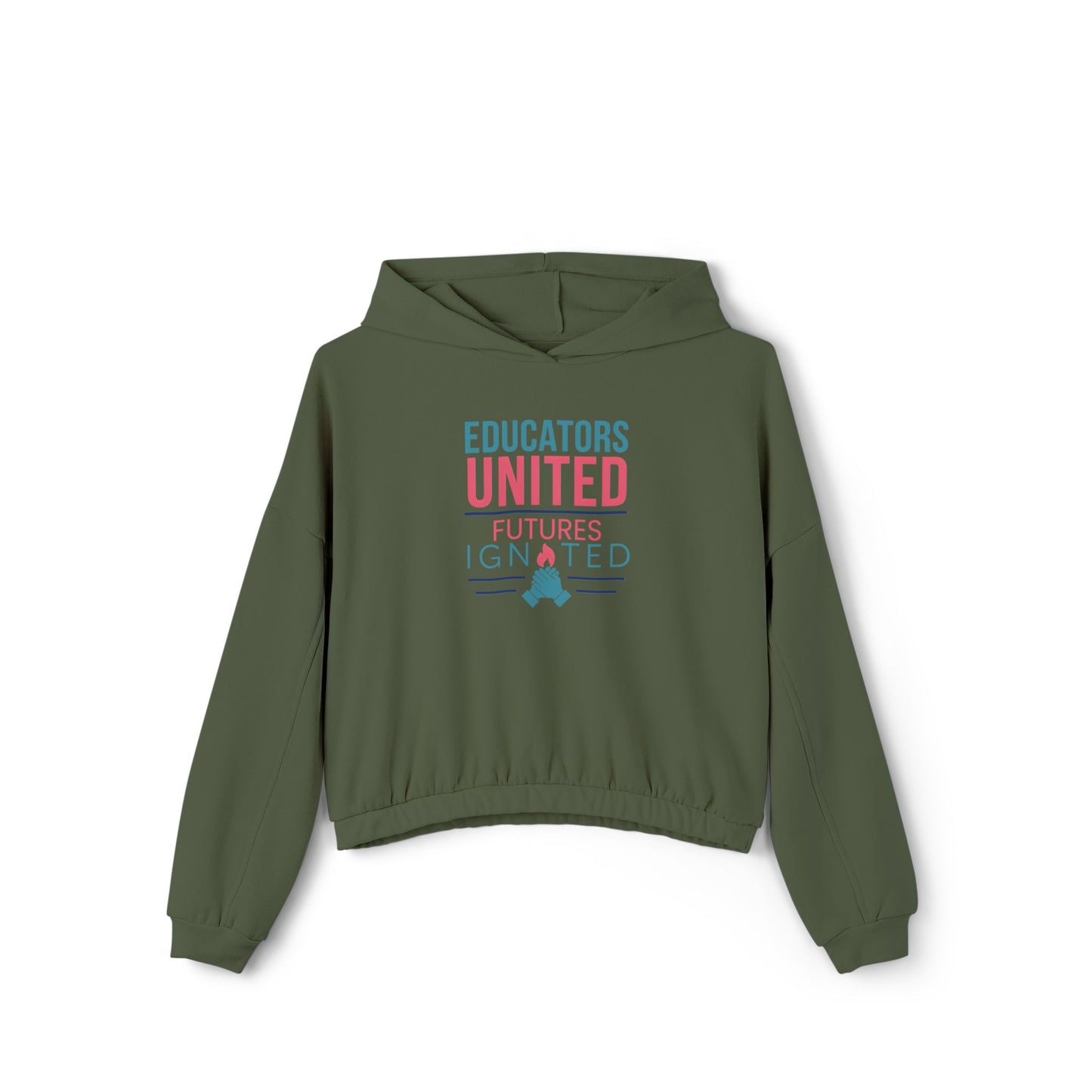 Educators United Cinched Bottom Hoodie